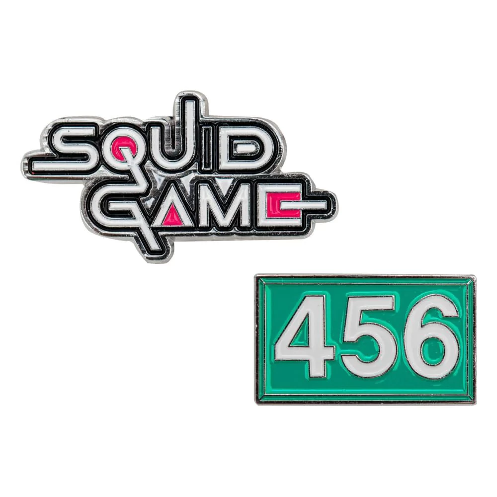 CINEREPLICAS Squid Game Pins Squid Game és Player 456 kitűző szett