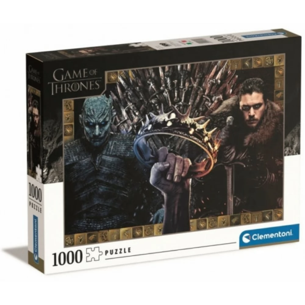 CLEMENTONI Puzzle játék 1000 darabos High Quality Collection Trónok harca