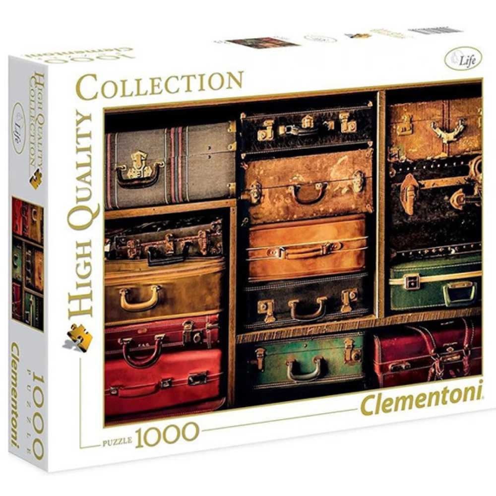 CLEMENTONI Puzzle játék 1000 darabos High Quality Collection Utazás
