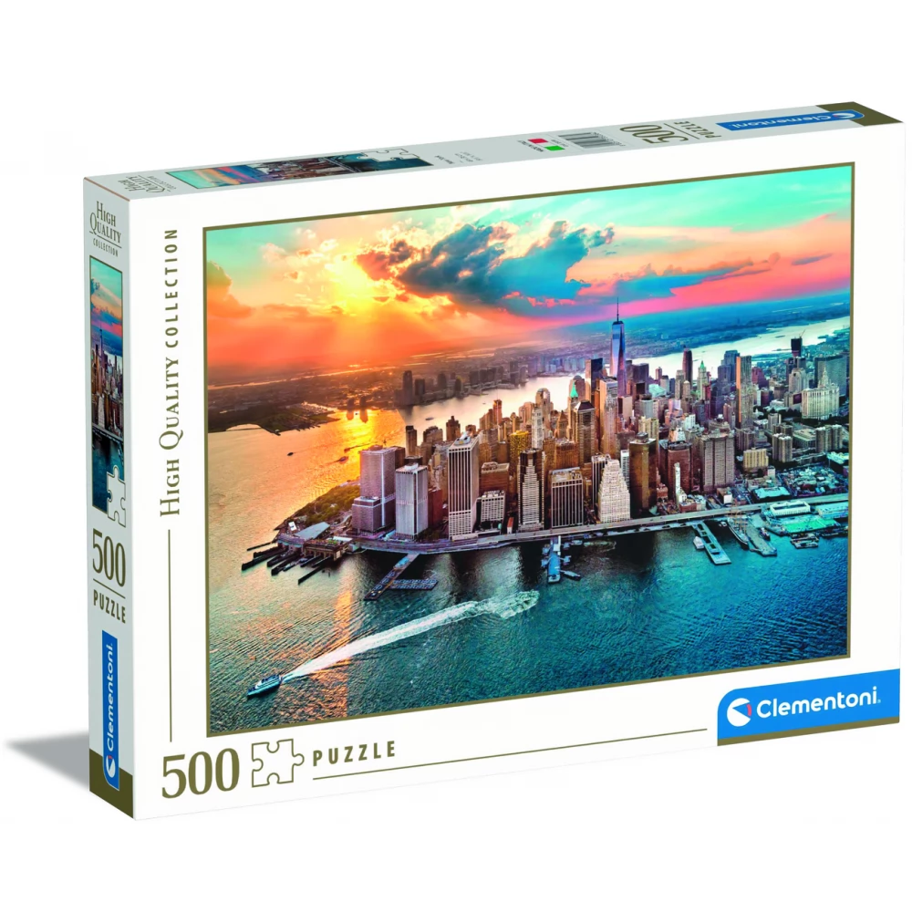 CLEMENTONI Puzzle játék 500 darabos High Quality Collection New York