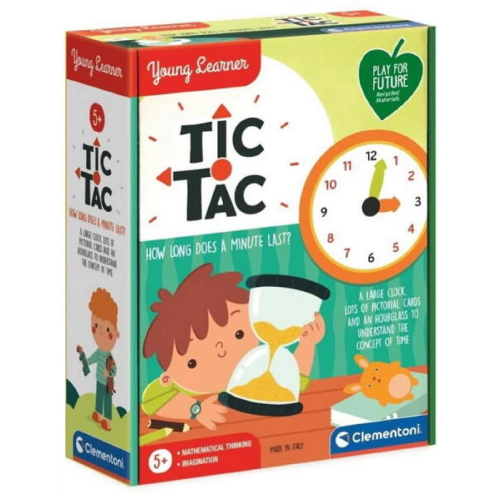 CLEMENTONI Tik-Tak órás fejlesztő játék