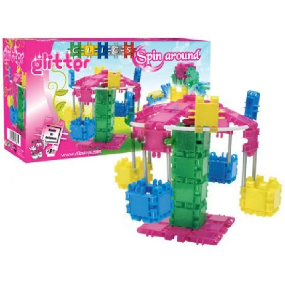 CLICS TOYS Körhinta építőjáték készlet CA019
