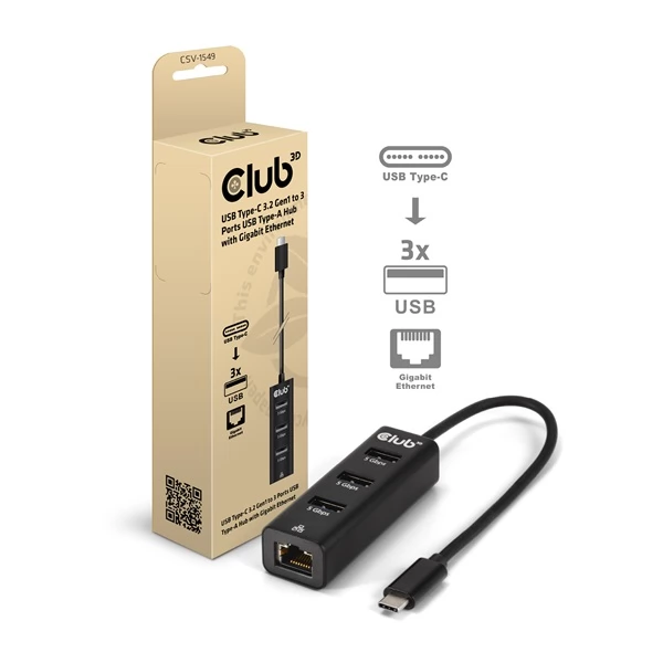 CLUB3D CSV-1549 USB 3.2 Gen1 Type-C Hub