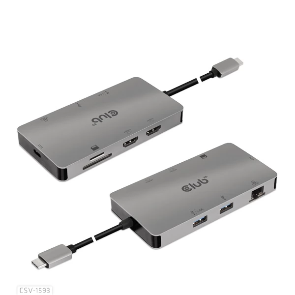CLUB3D USB 3.2 Gen1 Type-C 8-in-1 hub