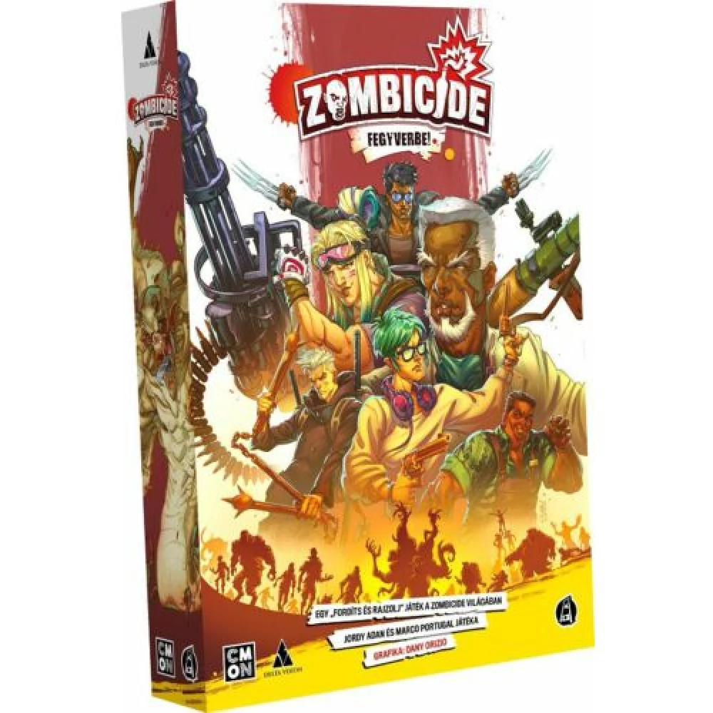 CMON Zombicide - Fegyverbe! társasjáték