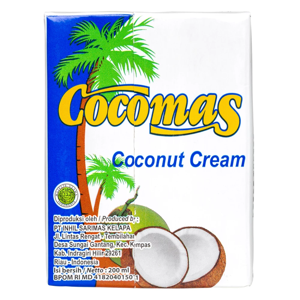COCOMAS Cocomas kókuszkrém 100% 200 ml