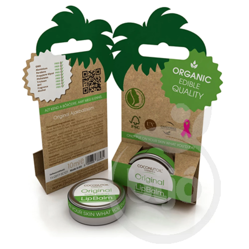 Coconutoil cosmetics bio ajakápoló original 10 ml