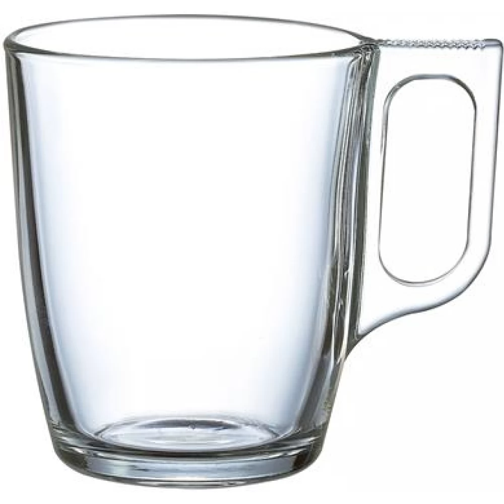 COFFEETIME Üvegpohár füllel 6 db-os szett 25 cl