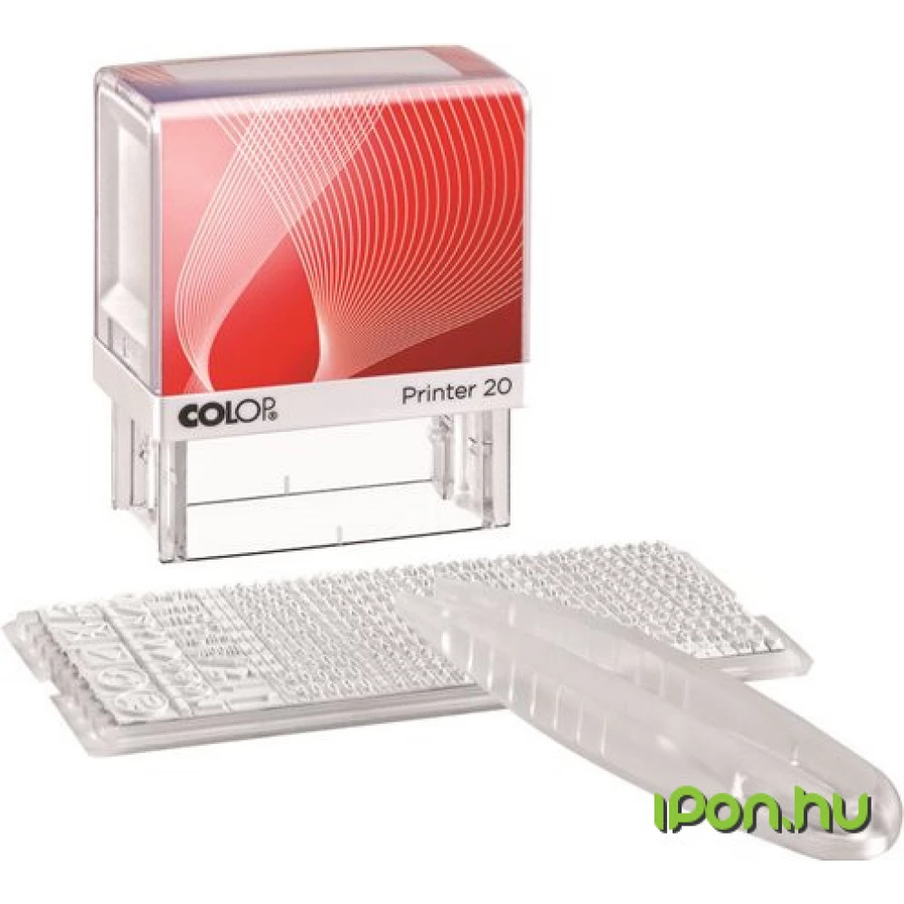 COLOP Printer 20 kirakós bélyegző piros