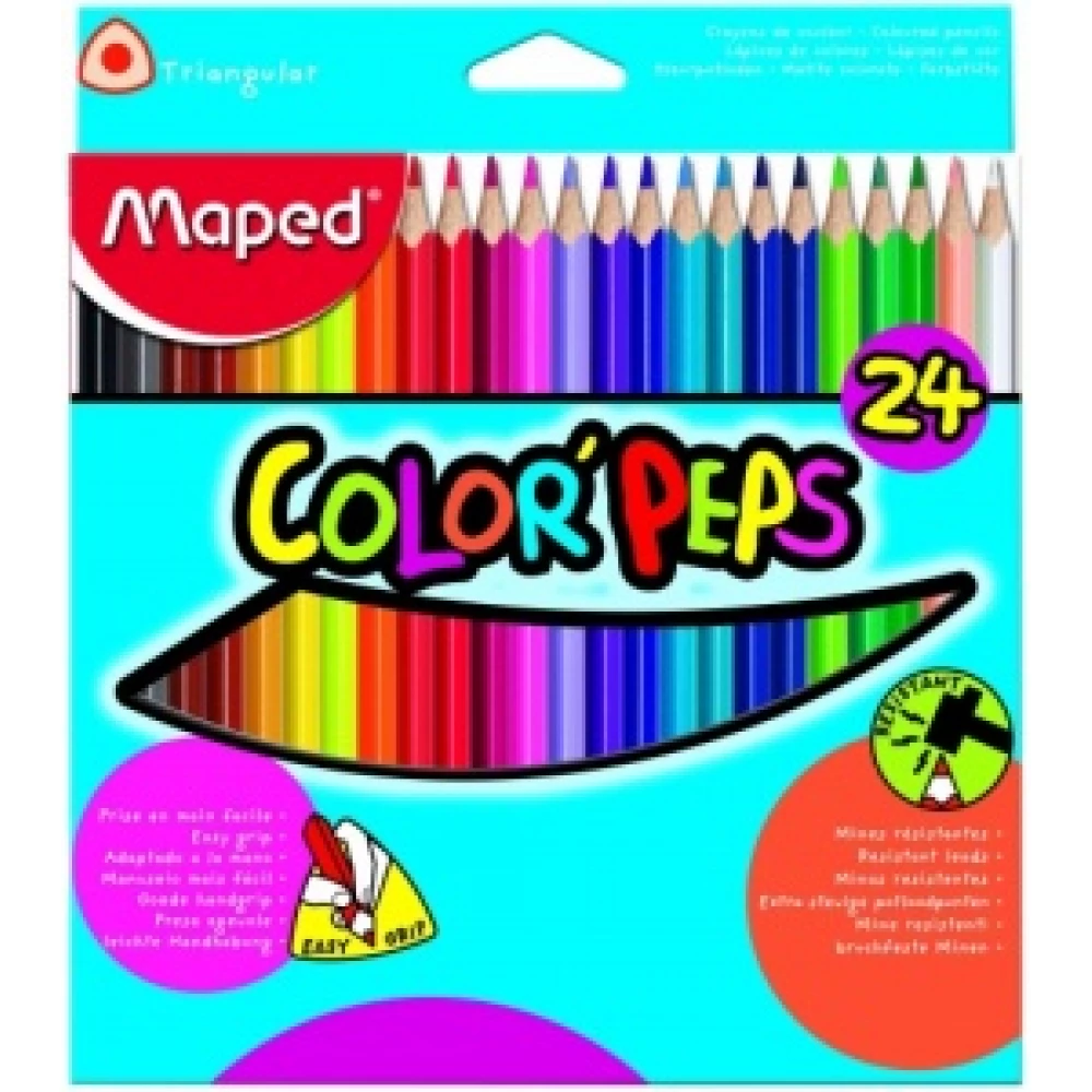 Color Peps színes ceruza 24 db/doboz