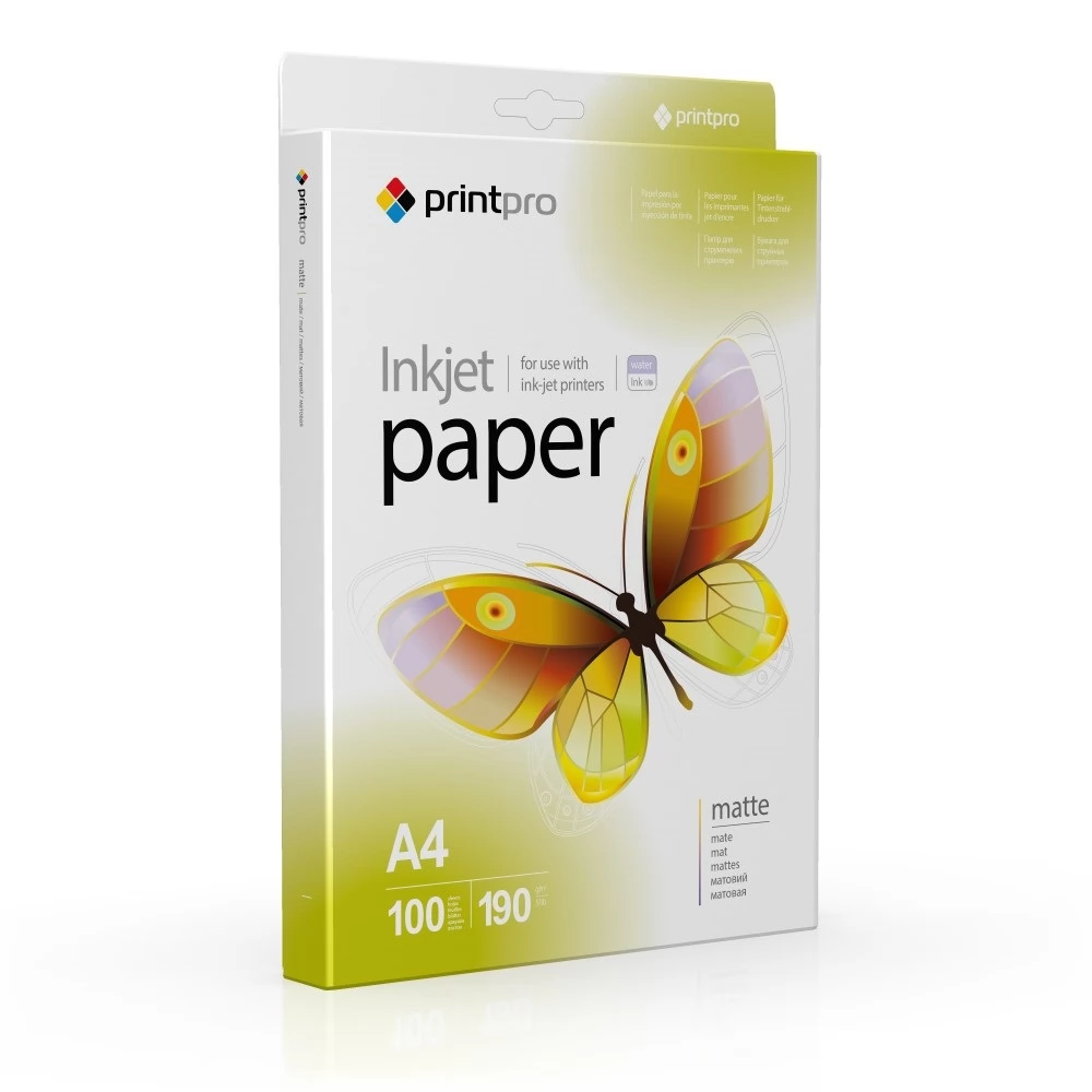 COLORWAY PME190100A4 PrintPro Fotópapír matt 190g A4 (100 lap)