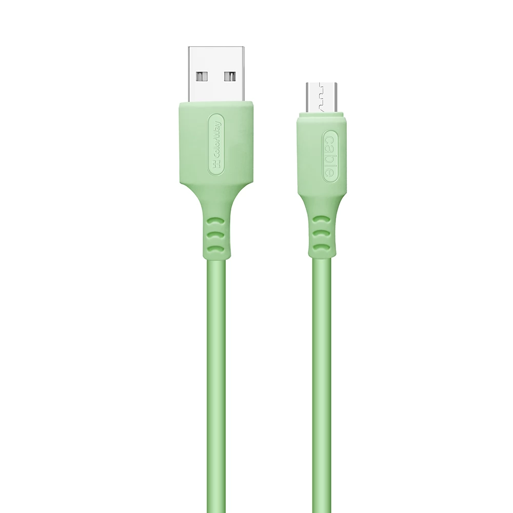 COLORWAY USB Micro USB Átalakító Zöld 1m CW-CBUM042-GR
