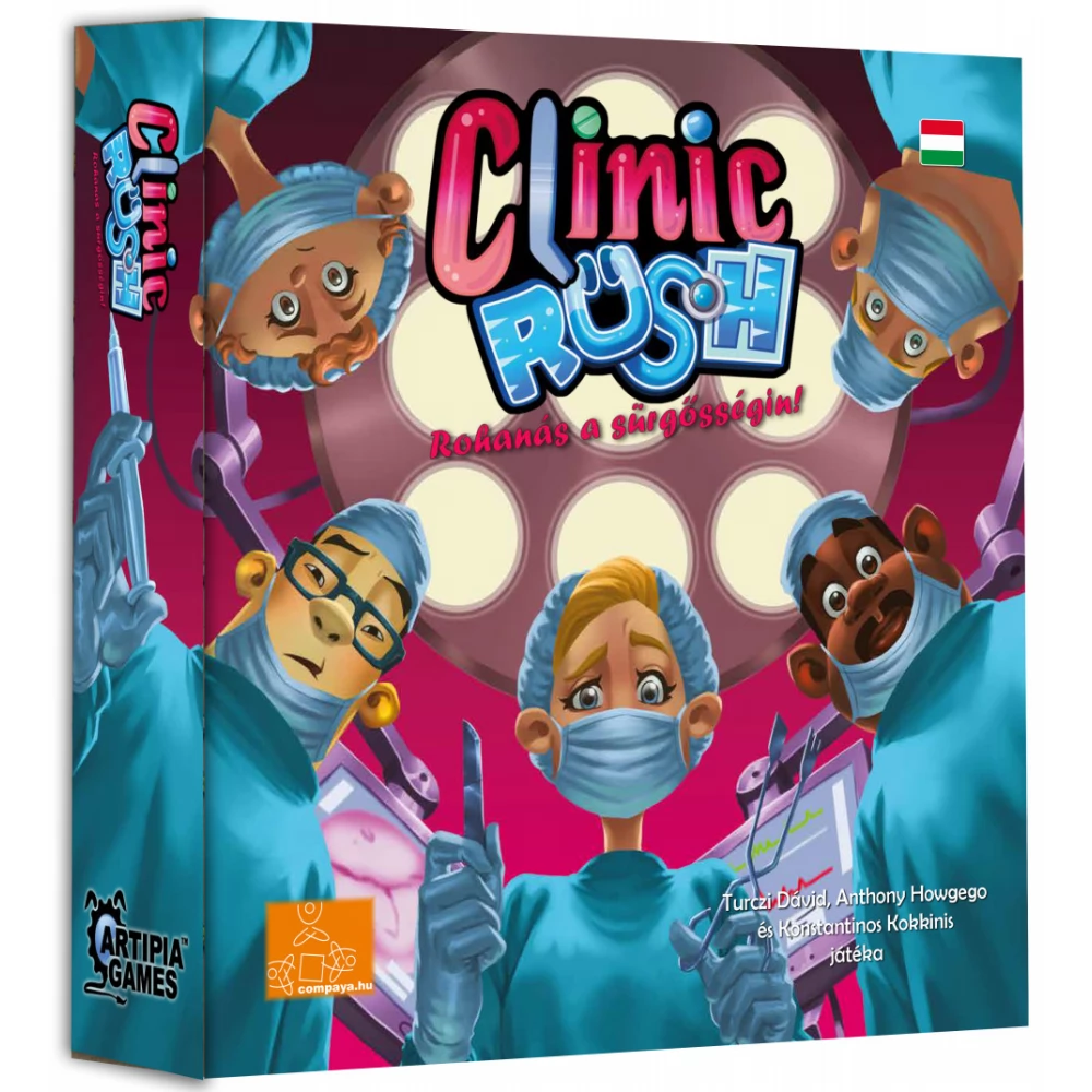 COMPAYA Clinic Rush - Rohanás a sürgősségin! társasjáték