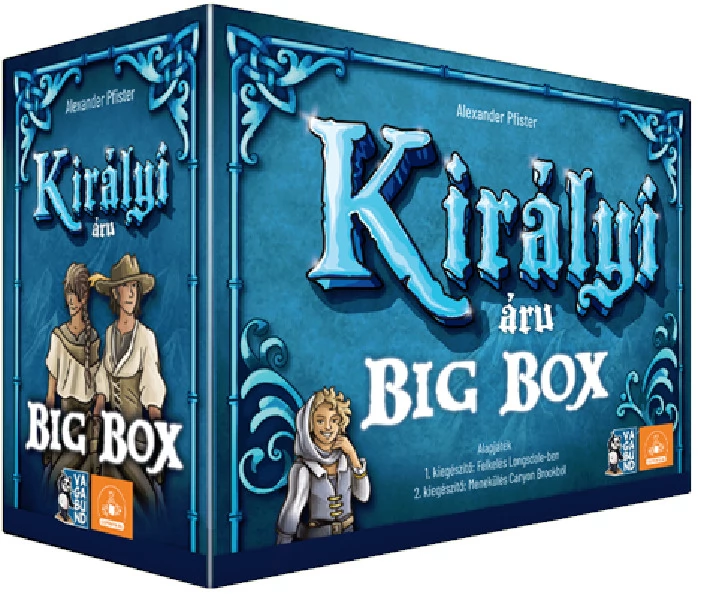 COMPAYA Királyi áru kártyajáték Big Box kiadás