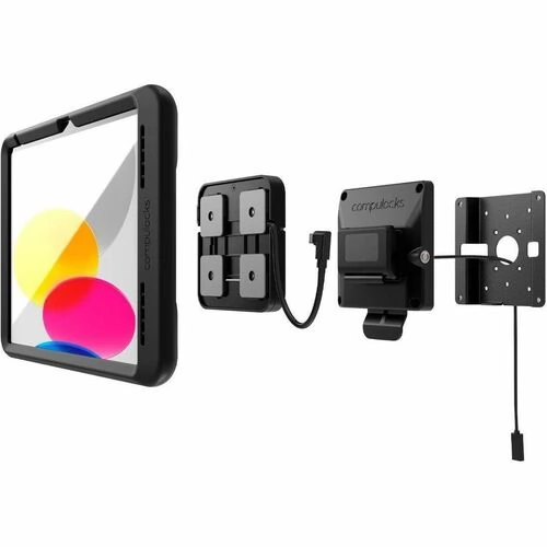 COMPULOCKS Wall Mount for iPad (10th Generation) fekete