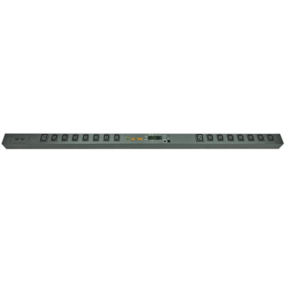 CONTEG PDU Monitor C20 21xC13 3xC19 fekete