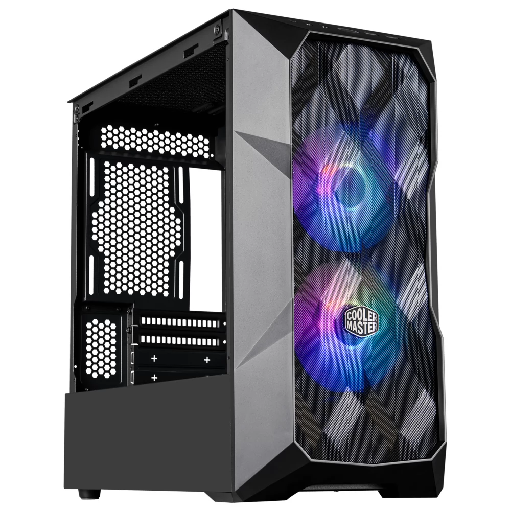 COOLERMASTER MasterBox TD300 MESH fekete
