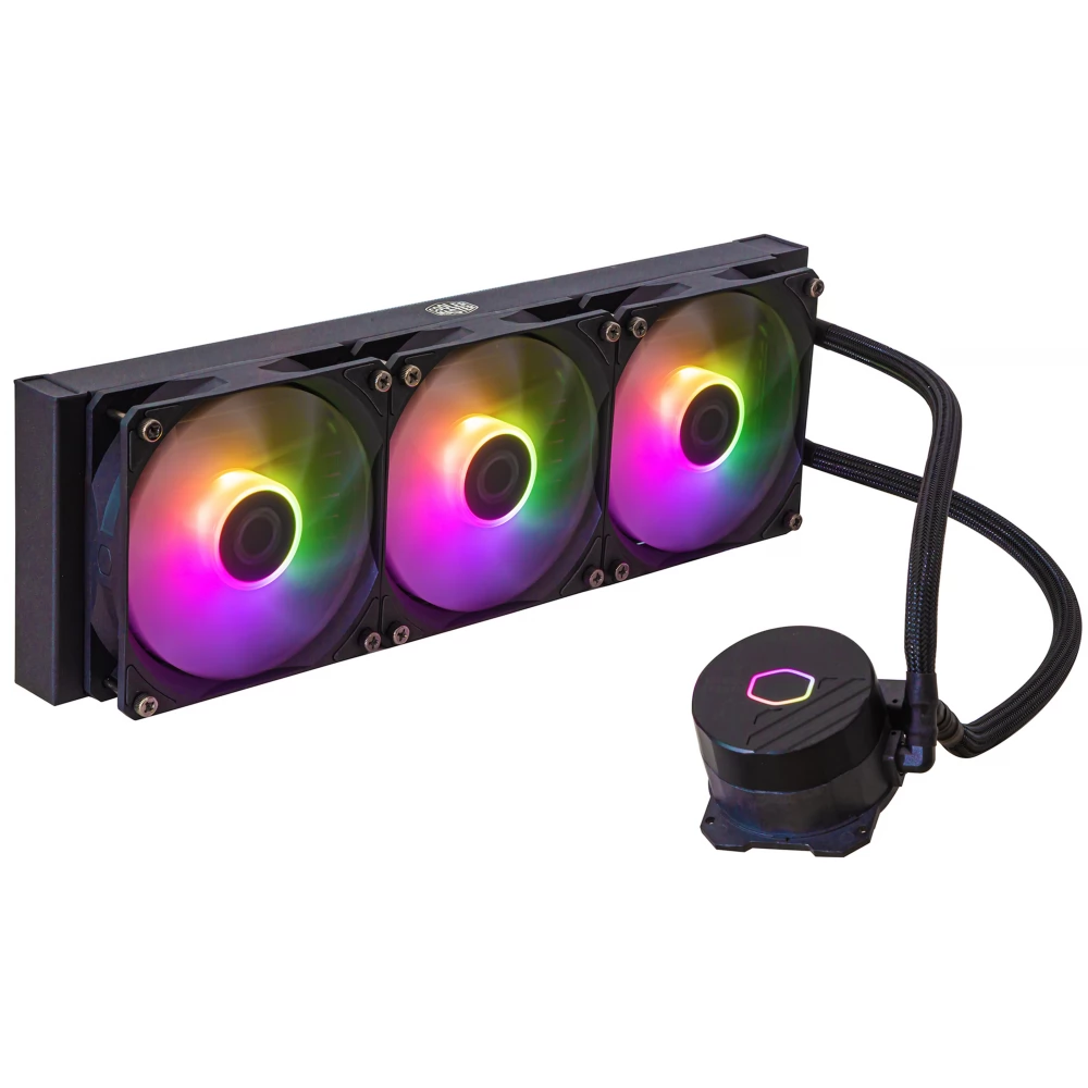 COOLERMASTER MasterLiquid 360L Core ARGB fekete