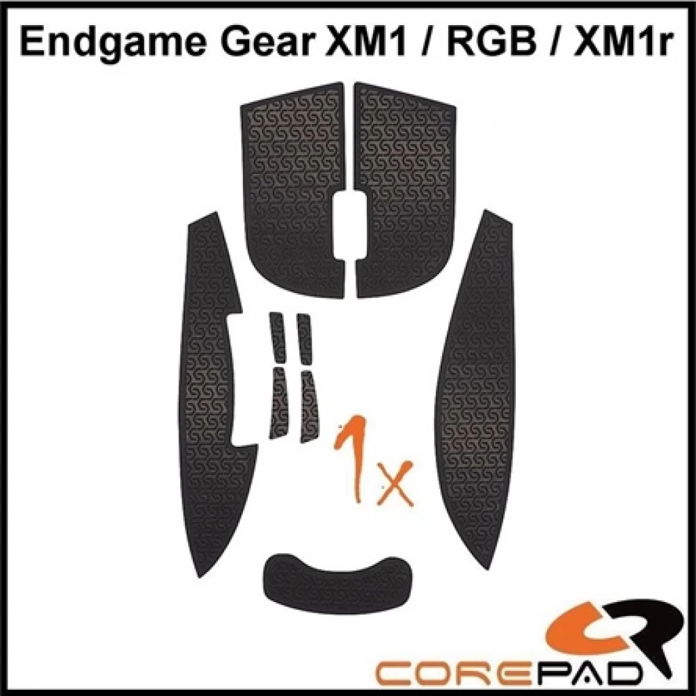 COREPAD Grips For Endgame Gear XM1/XM1 RGB/ XM1r fekete