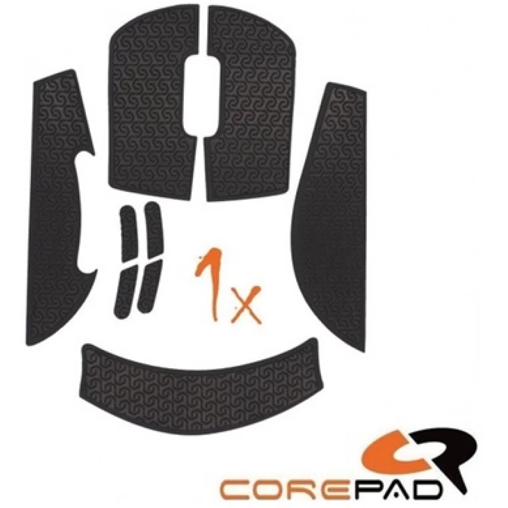 COREPAD Grips For Logitech G Pro X Superlight fekete