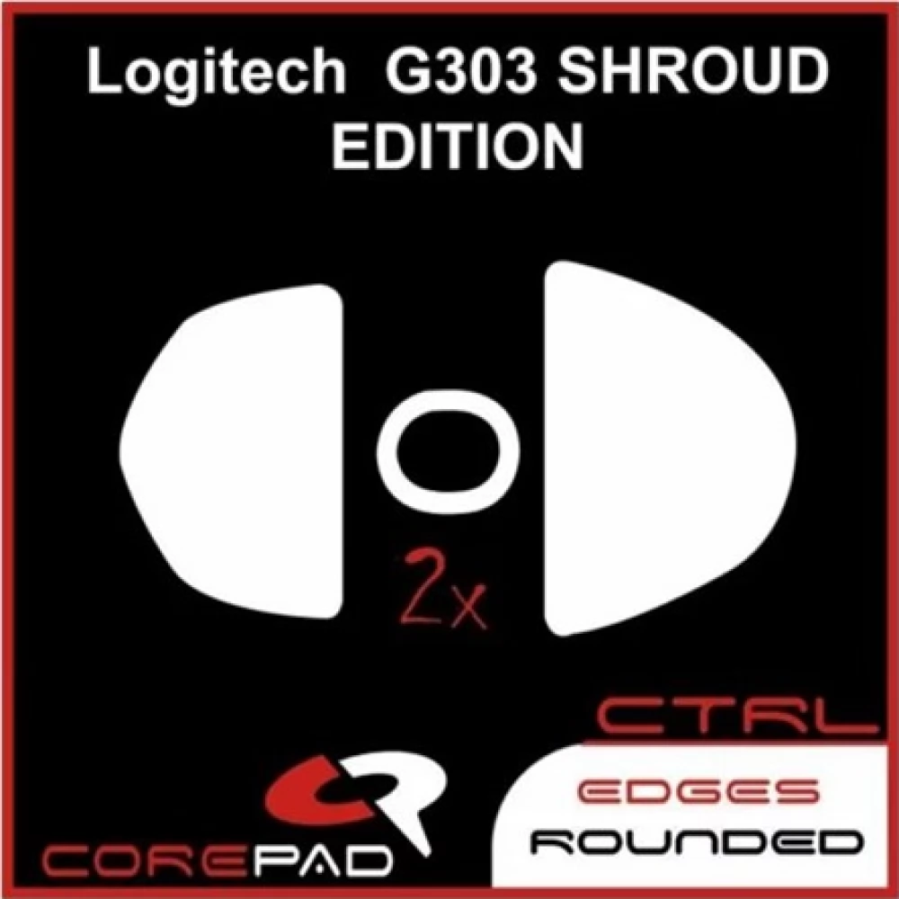 COREPAD Skatez CTRL Logitech G303 Shroud Edition egértalp