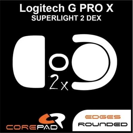 COREPAD Skatez PRO - Logitech G Pro X Superlight 2 DEX egértalp 2db