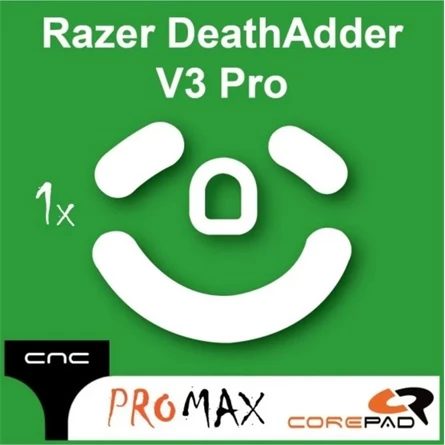COREPAD Skatez PRO MAX CNC - Razer Deathadder V3 Pro egértalp