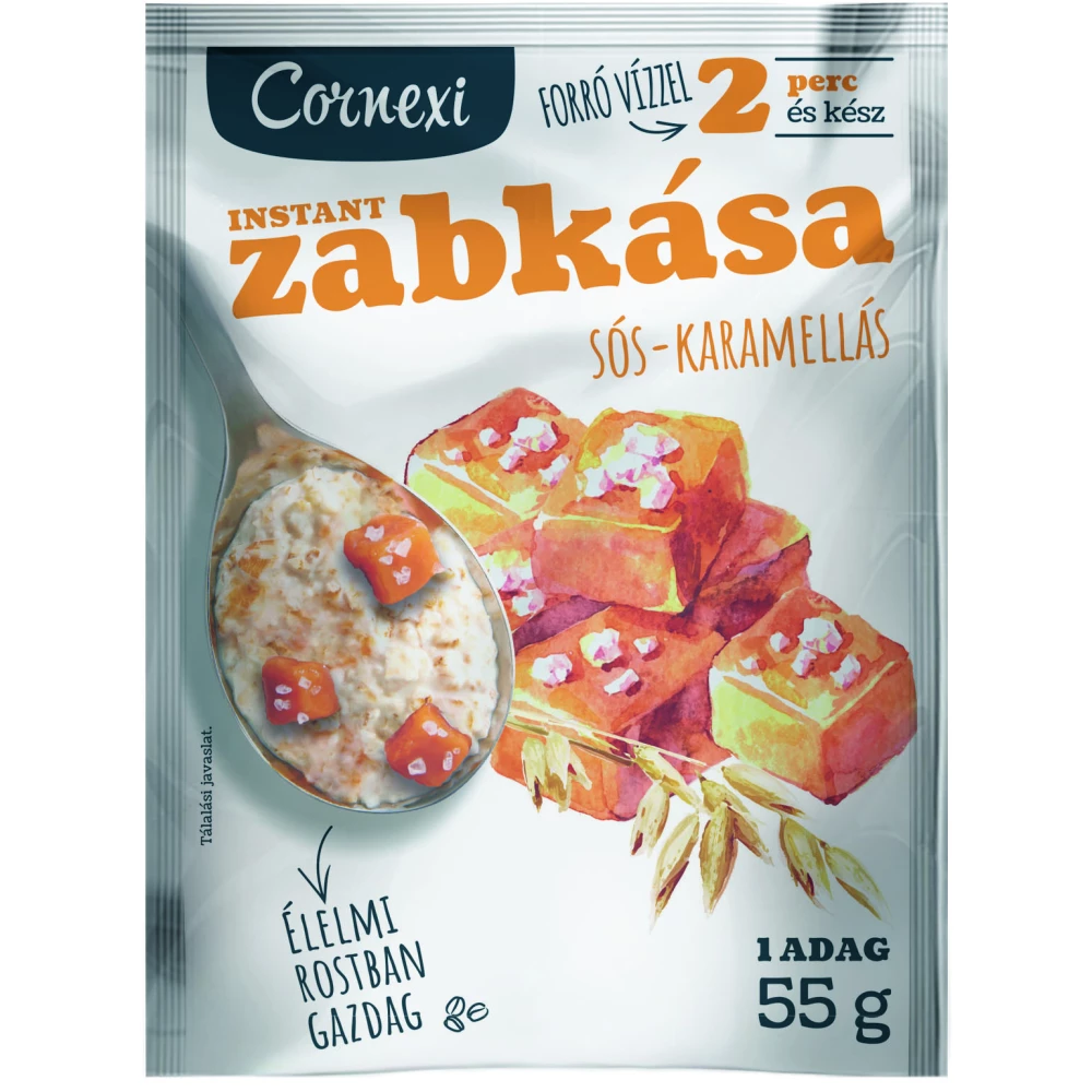 CORNEXI Cornexi zabkása sós karamellás 55 g