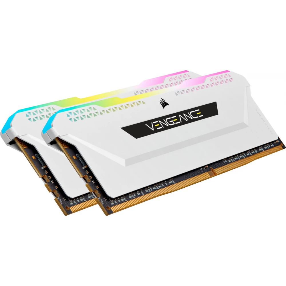 CORSAIR 16GB Vengeance RGB Pro SL DDR4 3200MHz CL16 KIT CMH16GX4M2E3200C16W