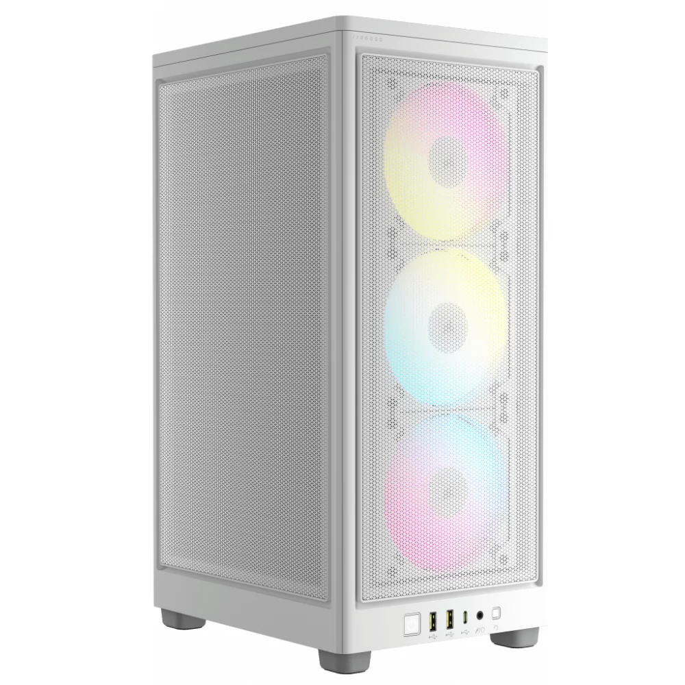 CORSAIR 2000D RGB AIRFLOW Mini-ITX fehér