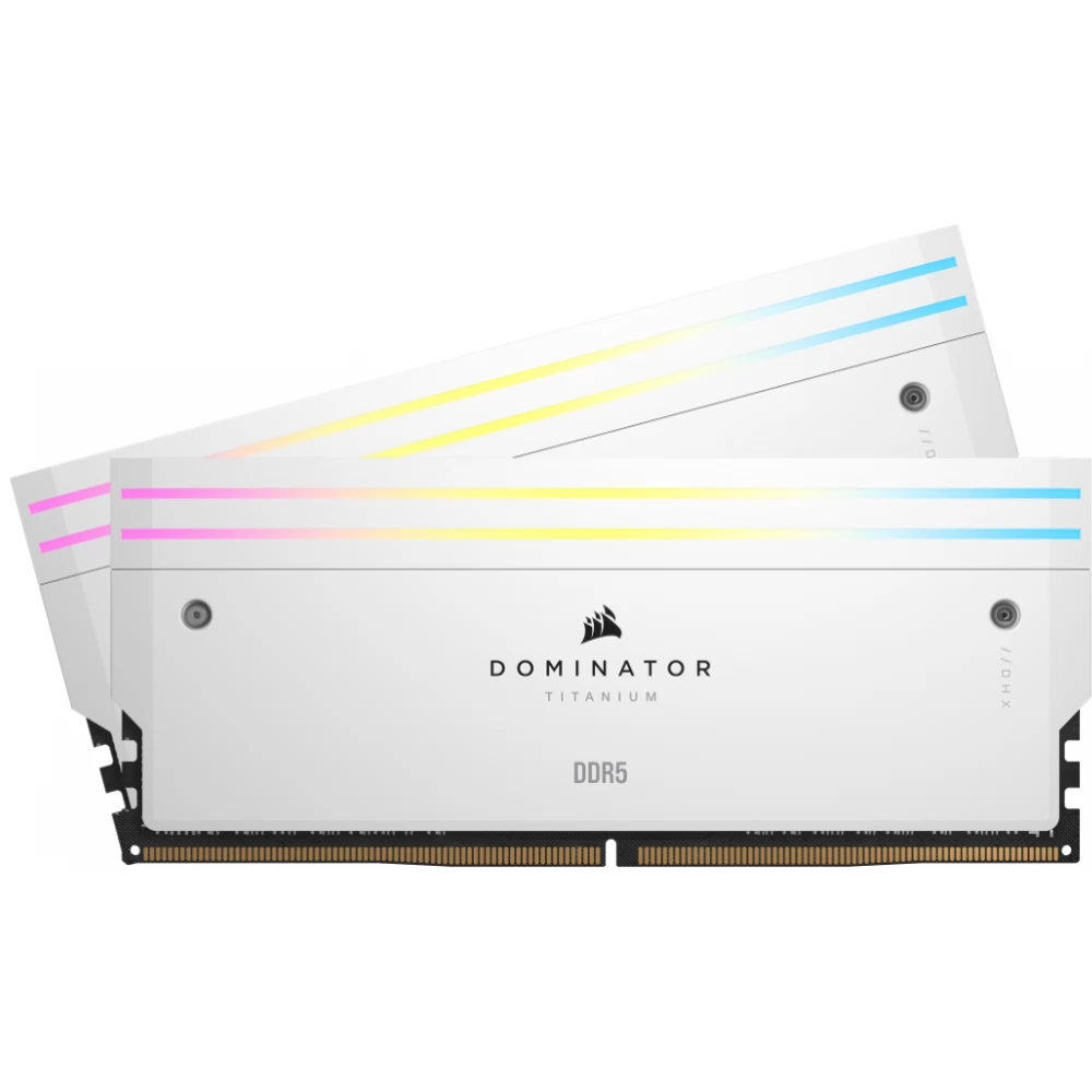 CORSAIR 32GB Dominator Titanium RGB DDR5 6000MHz CL30 KIT CMP32GX5M2B6000C30W
