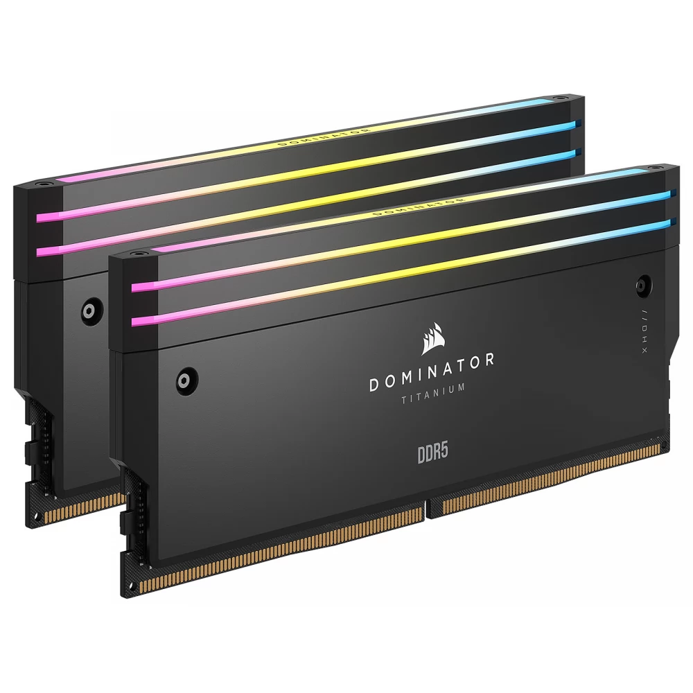 CORSAIR 32GB Dominator Titanium RGB DDR5 6600MHz CL32 KIT CMP32GX5M2X6600C32