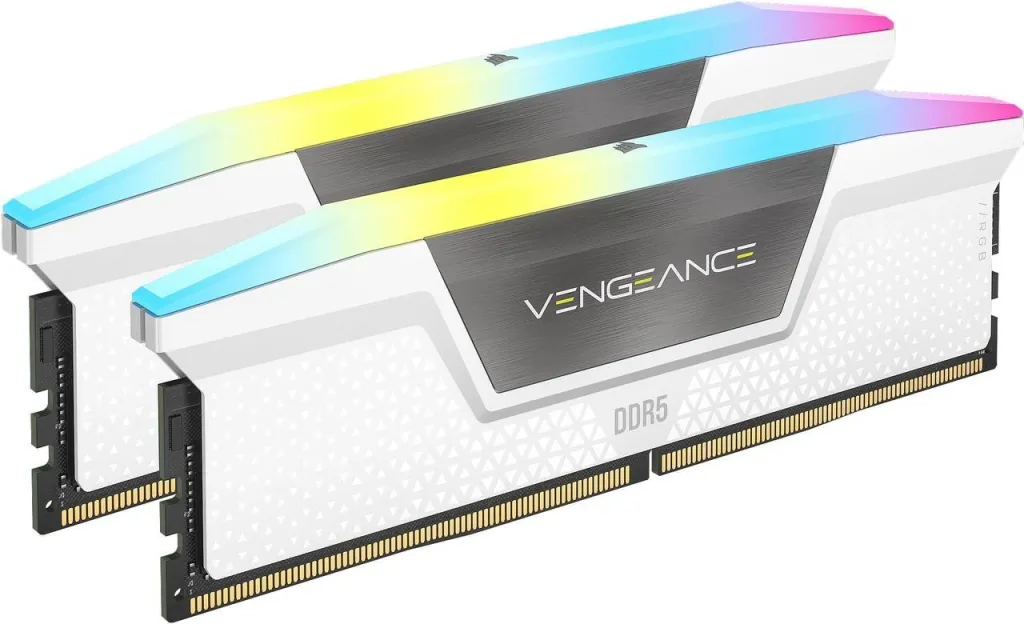 CORSAIR 32GB Vengeance RGB DDR5 6000MHz CL36 KIT CMH32GX5M2E6000Z36W