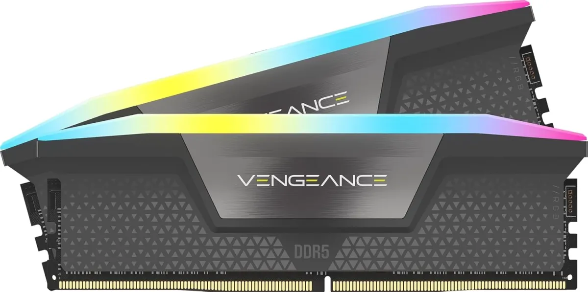 CORSAIR 32GB Vengeance RGB DDR5 6400MHz CL32 KIT CMH32GX5M2B6400Z32