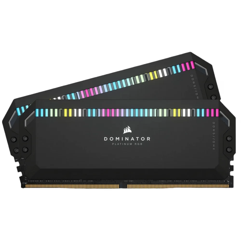 CORSAIR 64GB Dominator Platinum RGB DDR5 6000MHz CL30 KIT CMT64GX5M2B6000C30