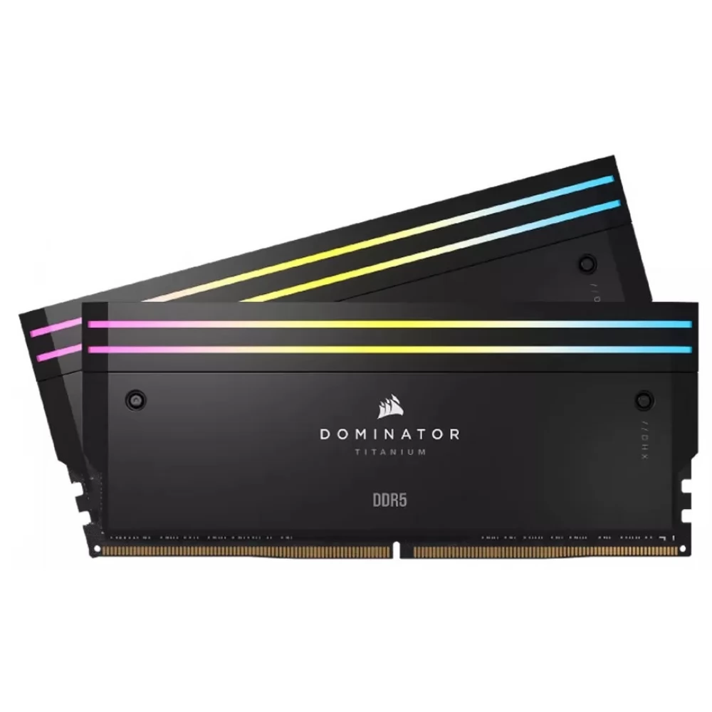 CORSAIR 64GB Dominator Titanium RGB DDR5 6400MHz CL32 KIT CMP64GX5M2B6400C32