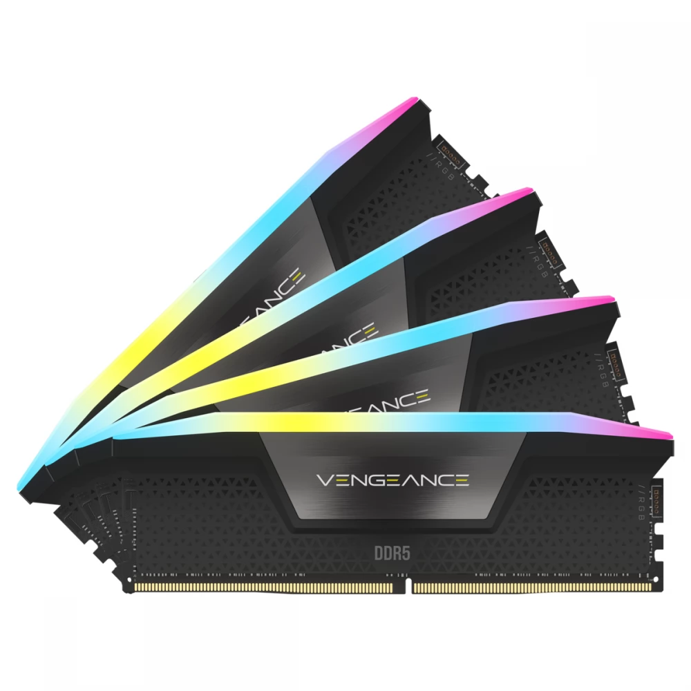 CORSAIR 64GB Vengeance RGB DDR5 6200MHz CL32 KIT CMH64GX5M4B6200C32