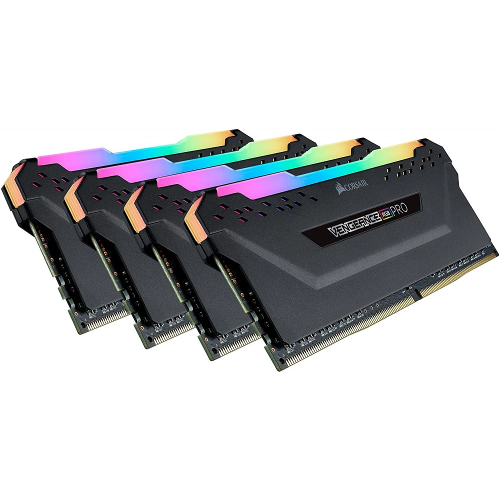 CORSAIR 64GB Vengeance RGB Pro DDR4 3600MHz CL18 KIT CMW64GX4M4D3600C18