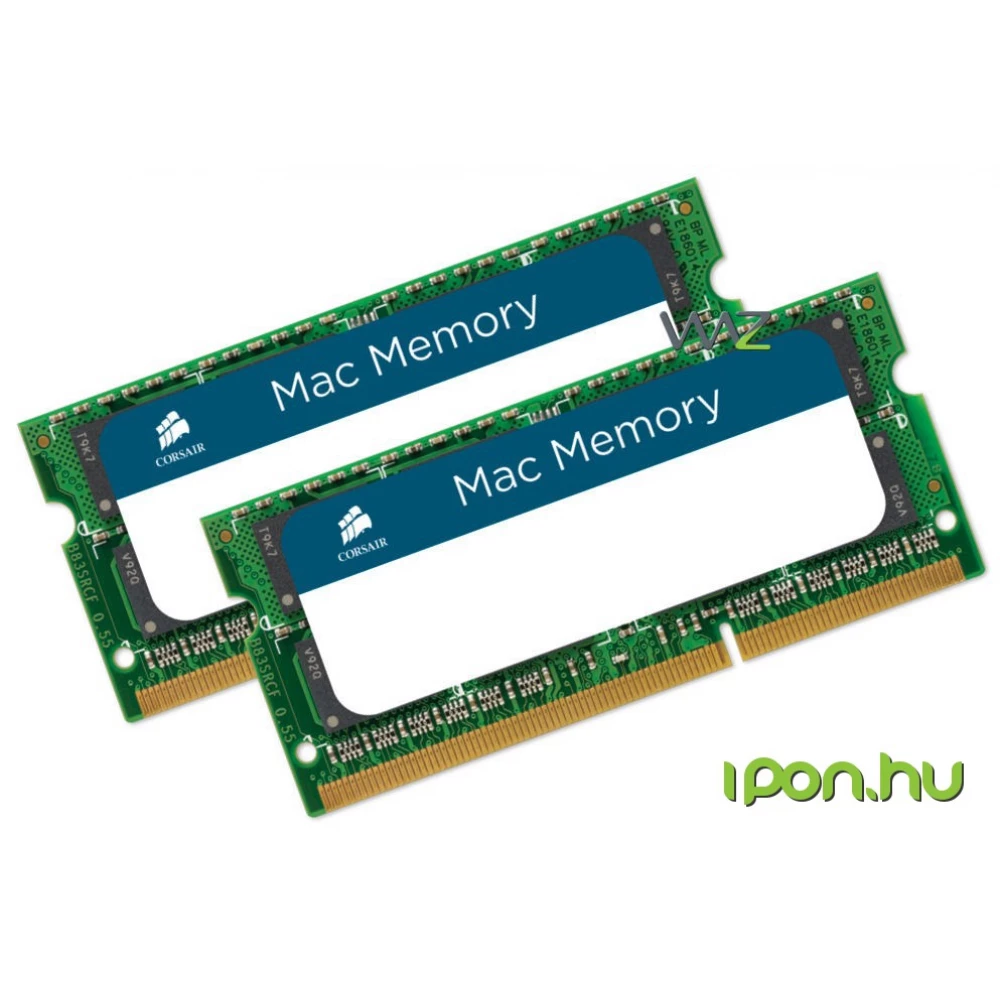 CORSAIR 8GB Mac Notebook DDR3 1333Mhz CL9 KIT CMSA8GX3M2A1333C9