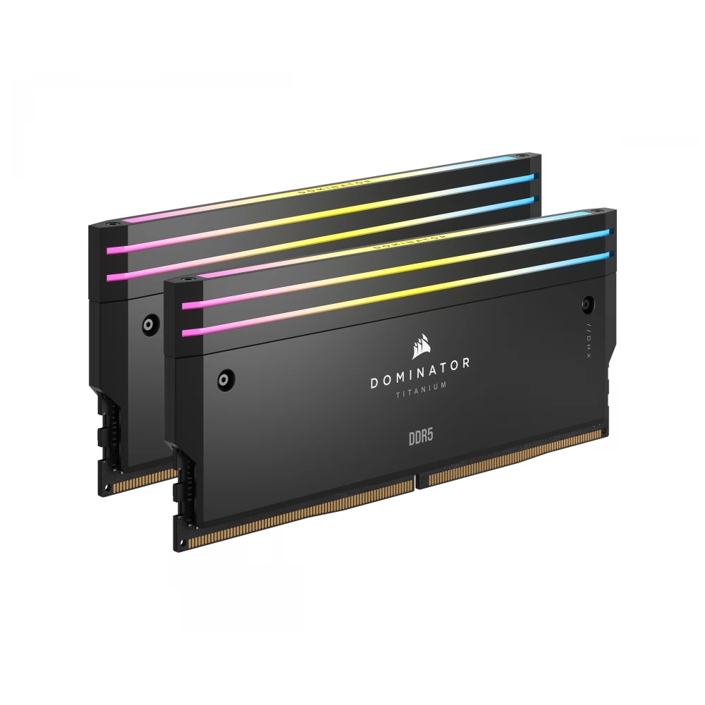 CORSAIR 96GB Dominator Titanium RGB DDR5 6400MHz CL32 KIT CMP96GX5M2B6400C32