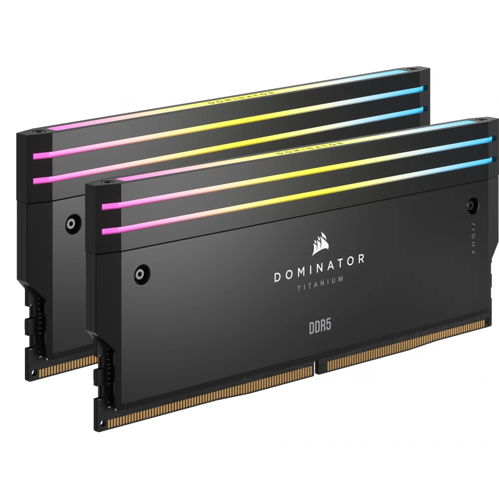 CORSAIR 96GB Dominator Titanium RGB DDR5 6600MHz CL32 KIT CMP96GX5M2B6600C32