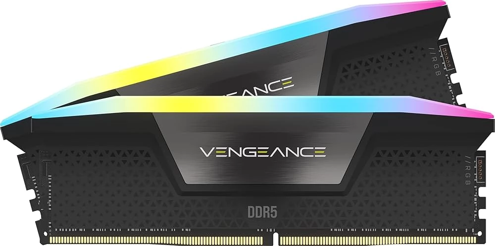 CORSAIR 96GB Vengeance RGB DDR5 6800MHz CL34 KIT CMH96GX5M2B6800C34