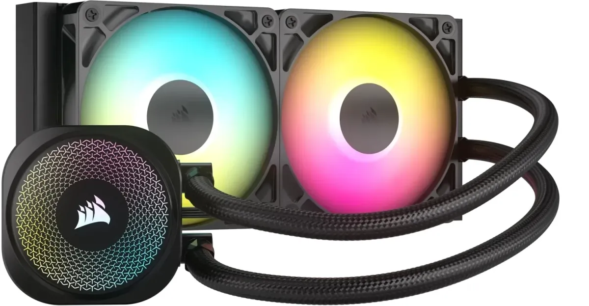 CORSAIR NAUTILUS 240 RS ARGB fekete