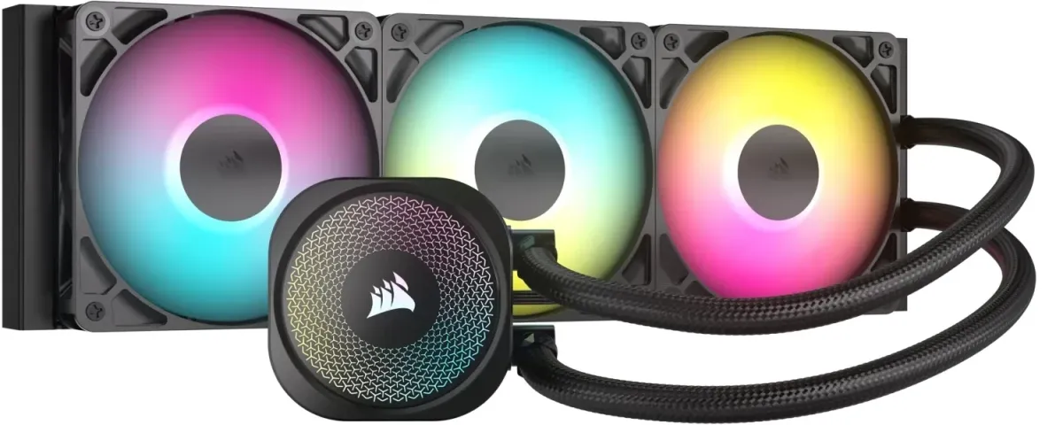 CORSAIR NAUTILUS 360 RS ARGB fekete