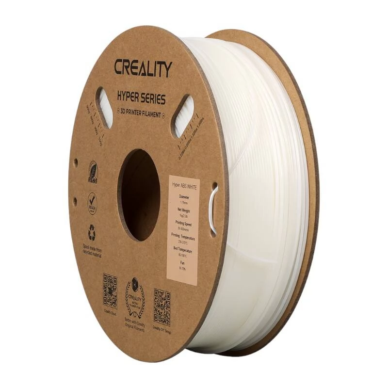 CREALITY Hyper ABS Filament 1.75 mm 1 kg fehér
