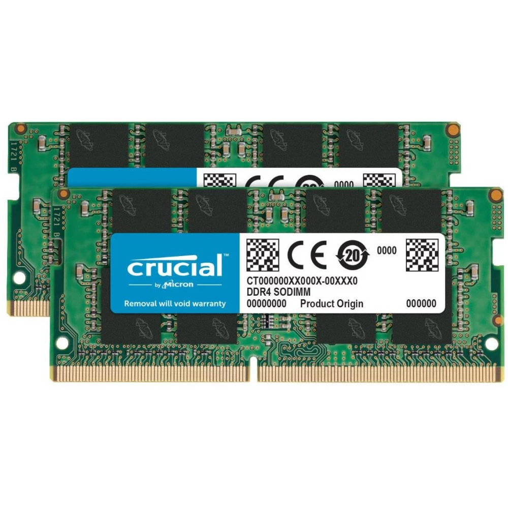 CRUCIAL 32GB Notebook DDR4 3200MHz CL22 KIT CT2K16G4SFRA32A