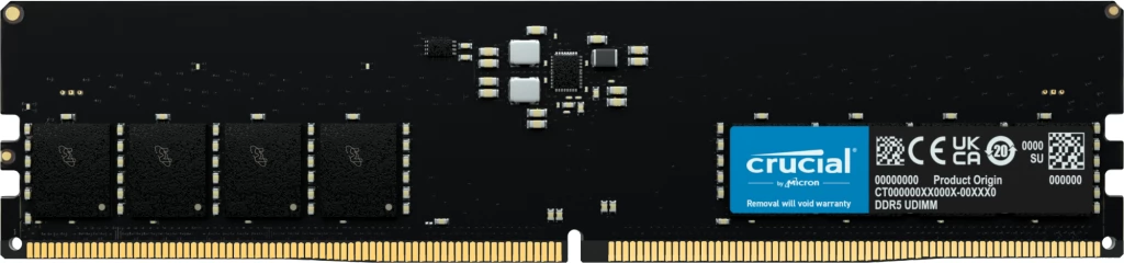 CRUCIAL 64GB DDR5 5600MHz CL46 CT64G56C46U5