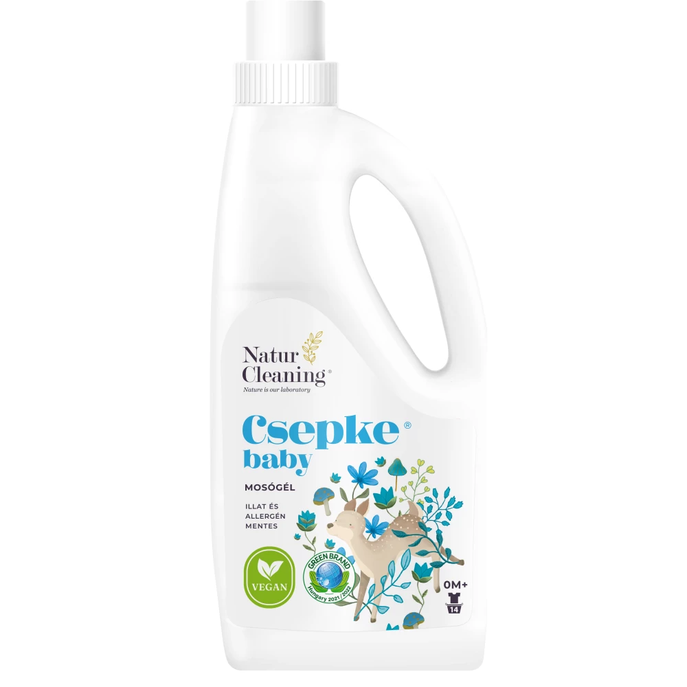 Csepke Baby mosógél 0+ 1000 ml