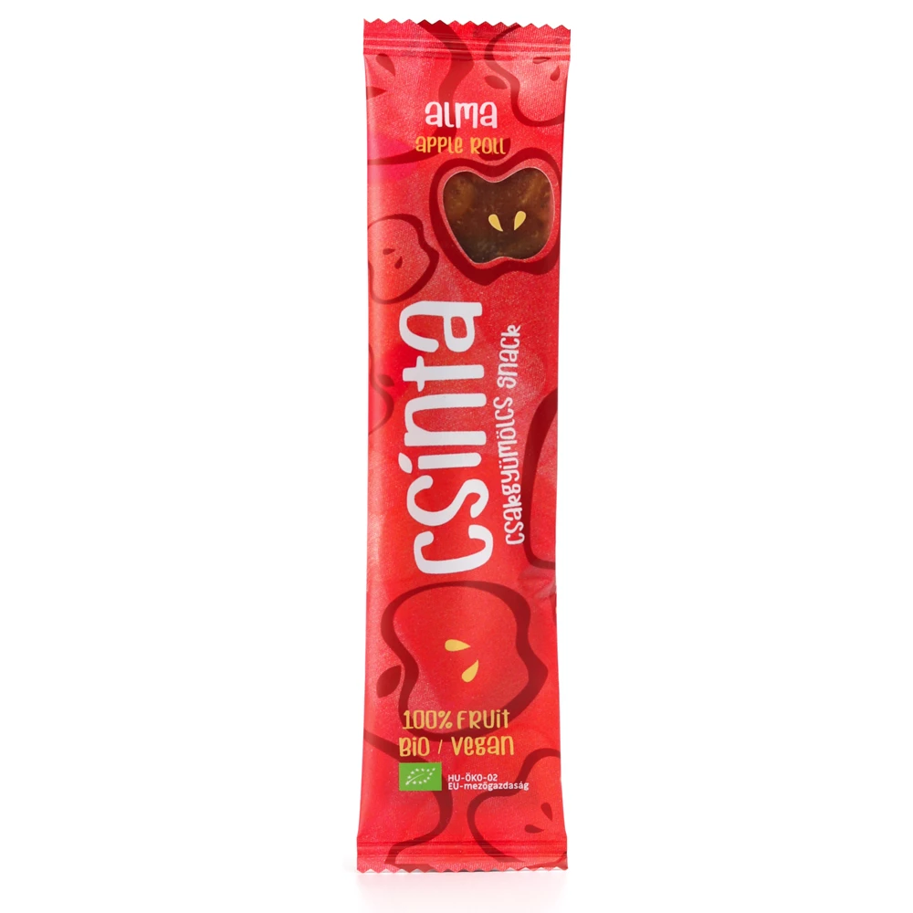 Csinta bio gyümölcstekercs alma 10 g