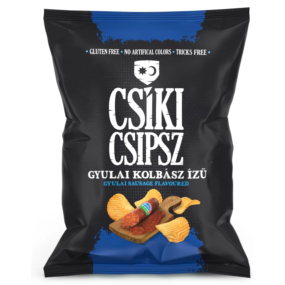 CSÍKI CSIPSZ Csíki Csipsz prémium gyulai kolbászos 50 g